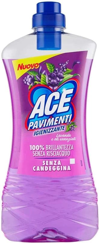 ACE IGIENIZZANTE PER PAVIMENTI ALLA LAVANDA E OLI ESSENZIALI DA 1 LT