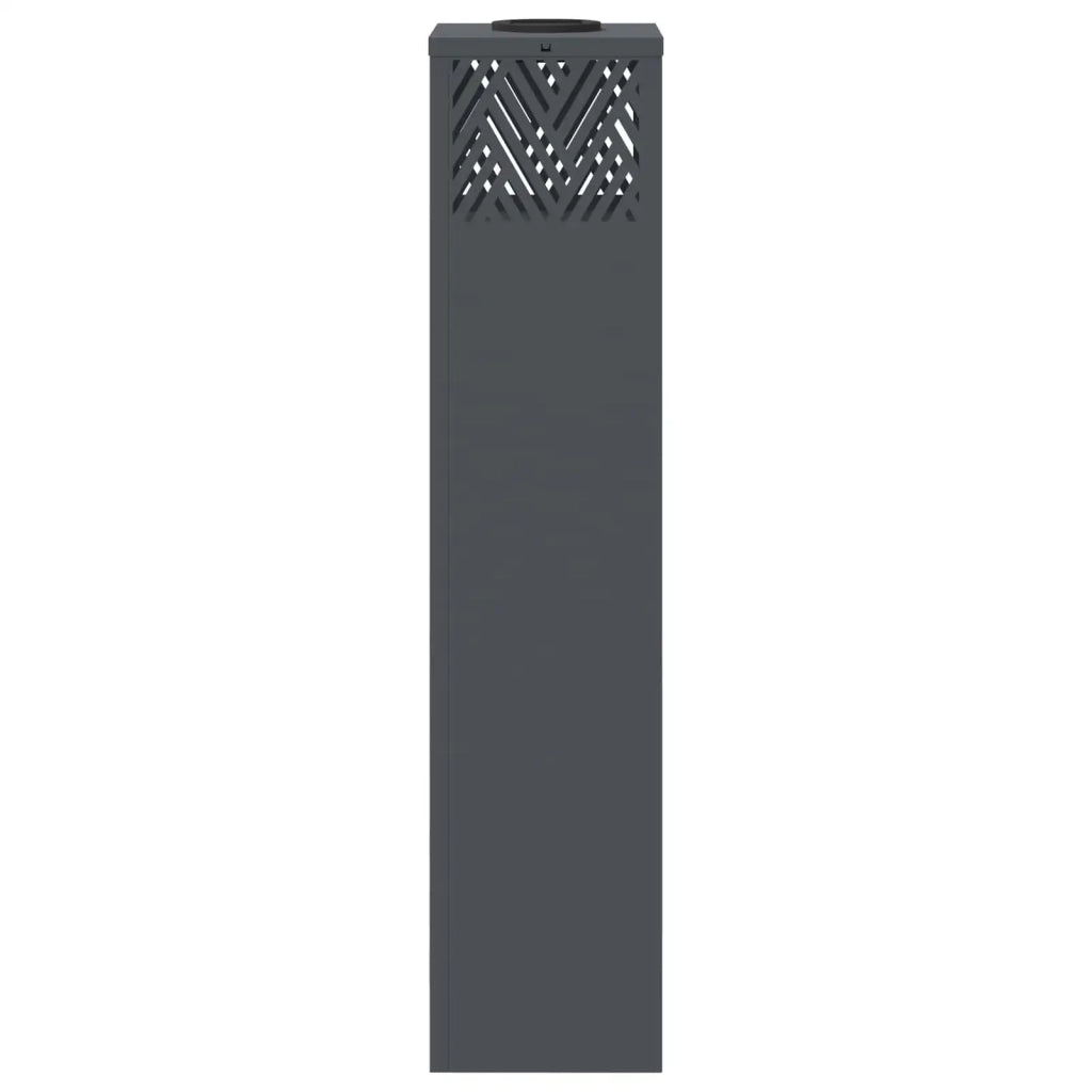 Faro LED solare per sentieri 2 pcs Antracite 879732