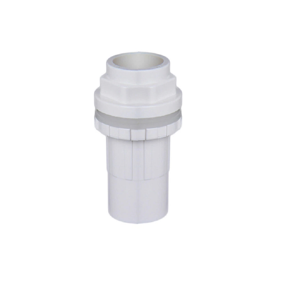 Aquariumline Attacco Serbatoio Bulkhead colore bianco ad incollaggio Ø25mm