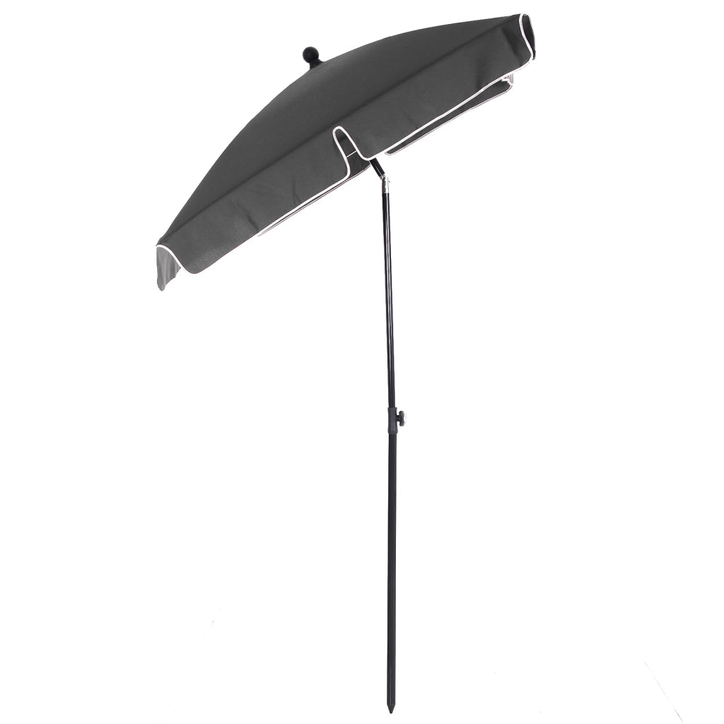 Ombrellone da giardino pieghevole ¨C zephmum ¨C grigio