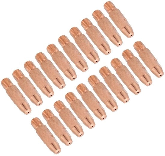 Fiammiferi MIG per Lastips 20 pz - Punta in Rame - Adatto per Binzel 24KD - Resistenti ad Alta Temperatura - Duraturi e Solidi - Copri Lastre