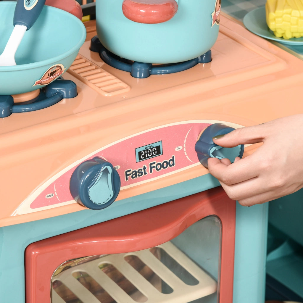 Cucina Giocattolo per Bambini ¨C Minimal ¨C 80x33x91 cm Multicolore