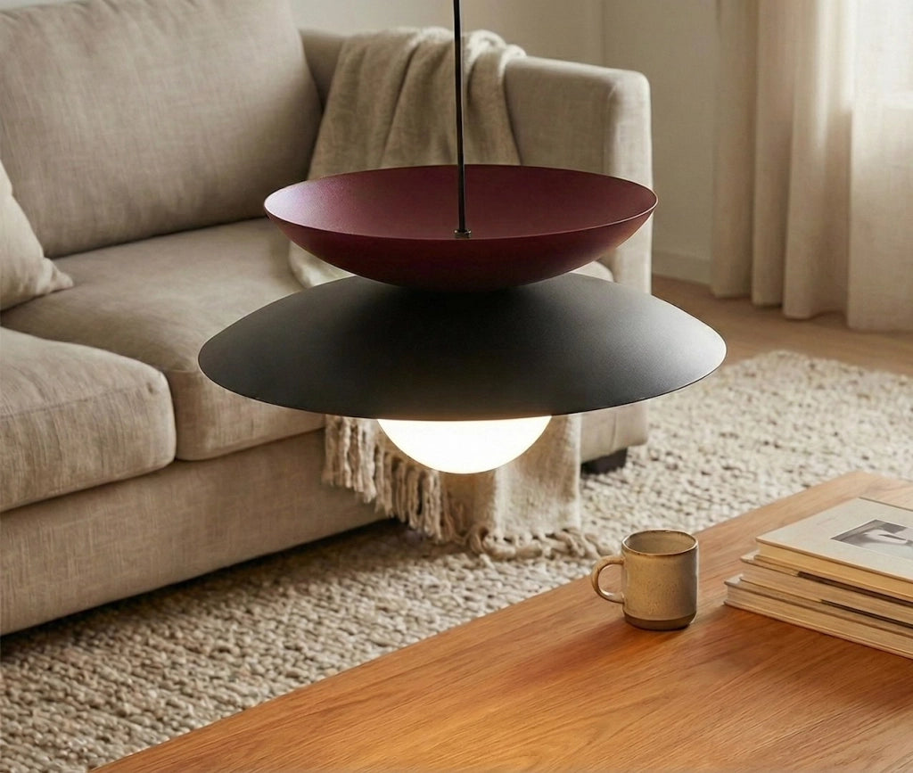 Lampada sospesa Japandi NAGOYA 1xG9 Emibig
