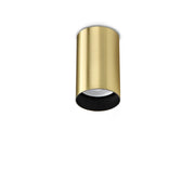Plafoniera Look 1 Luce Gu10 Ottone