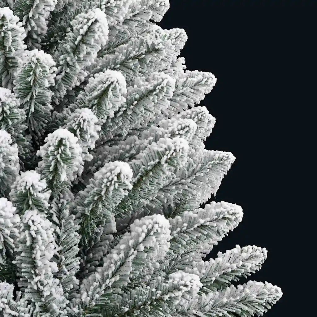 Albero di Natale artificiale con 150 LED Verde e Bianco 120 cm 3395732