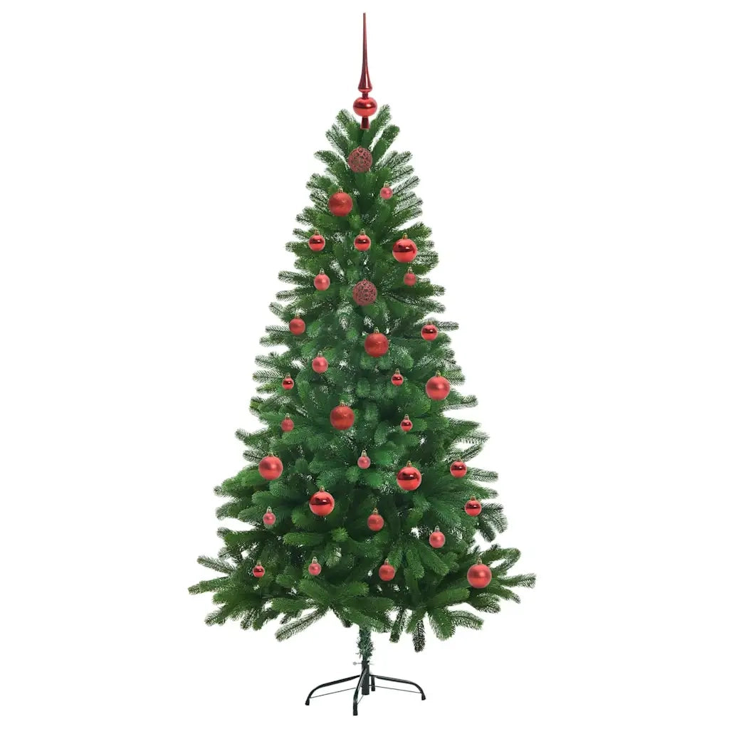 Albero di Natale con 150 LED con supporto Verde 150 cm PE 3396318