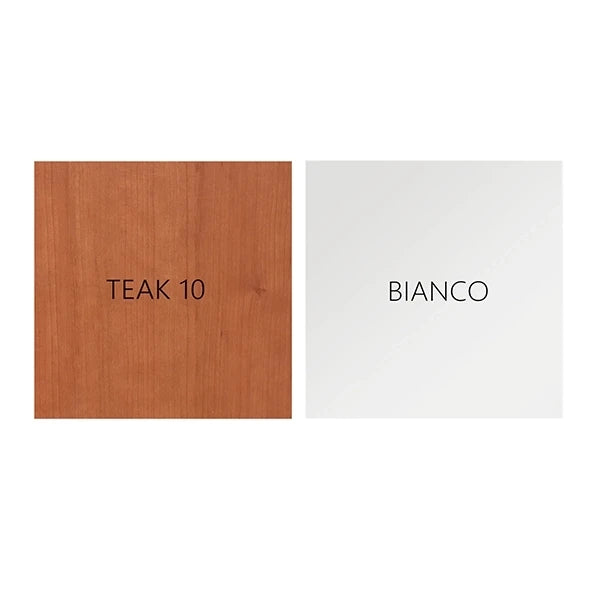 Sottolavello a 2 ante pieghevole 80×50 – Teak top inox