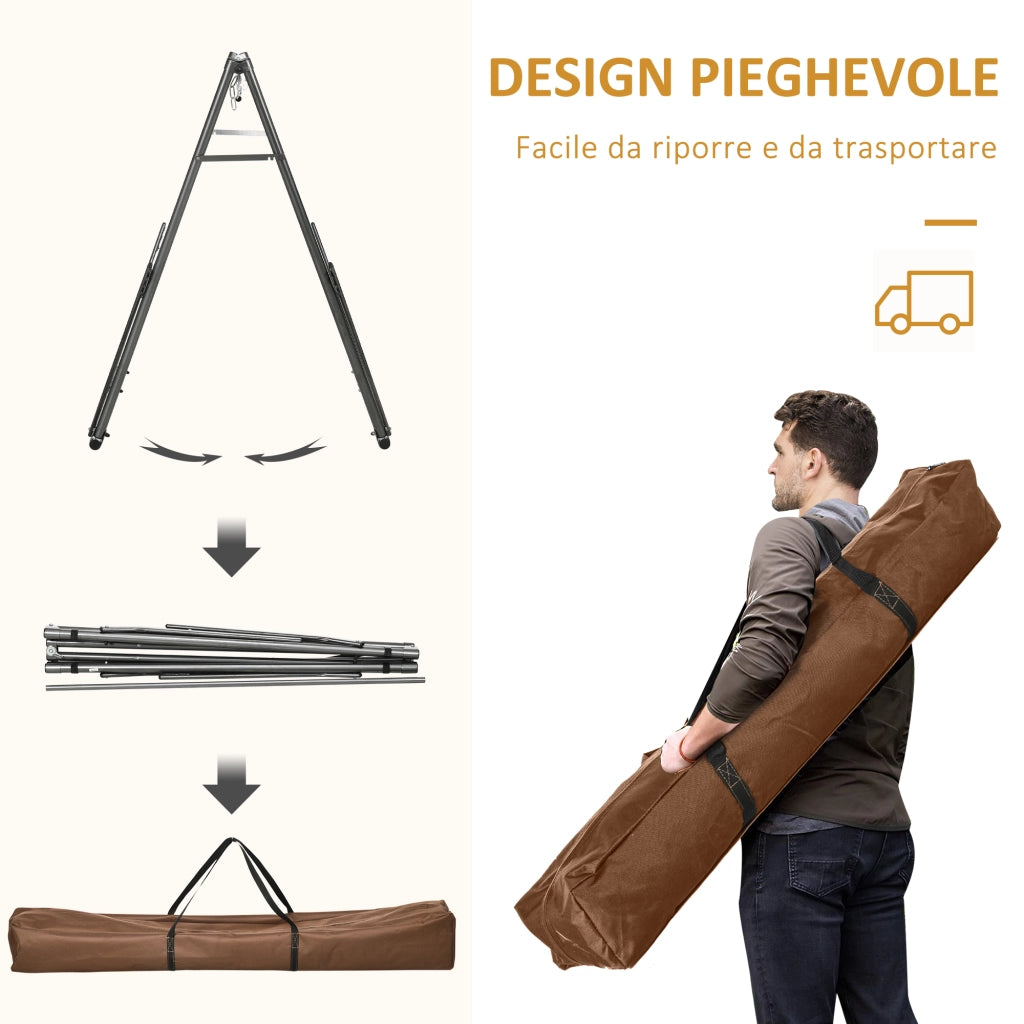 Lettino ¨C Minimal ¨C Multicolore, Cotone, Acciaio