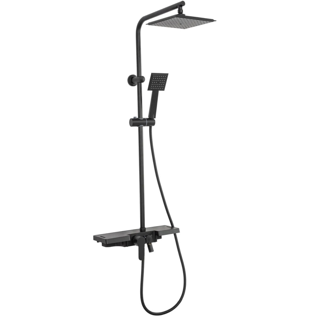 Set Doccia Rea Bravo Black