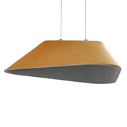 Lampada a sospensione in feltro gialla LED 8W Maxlight
