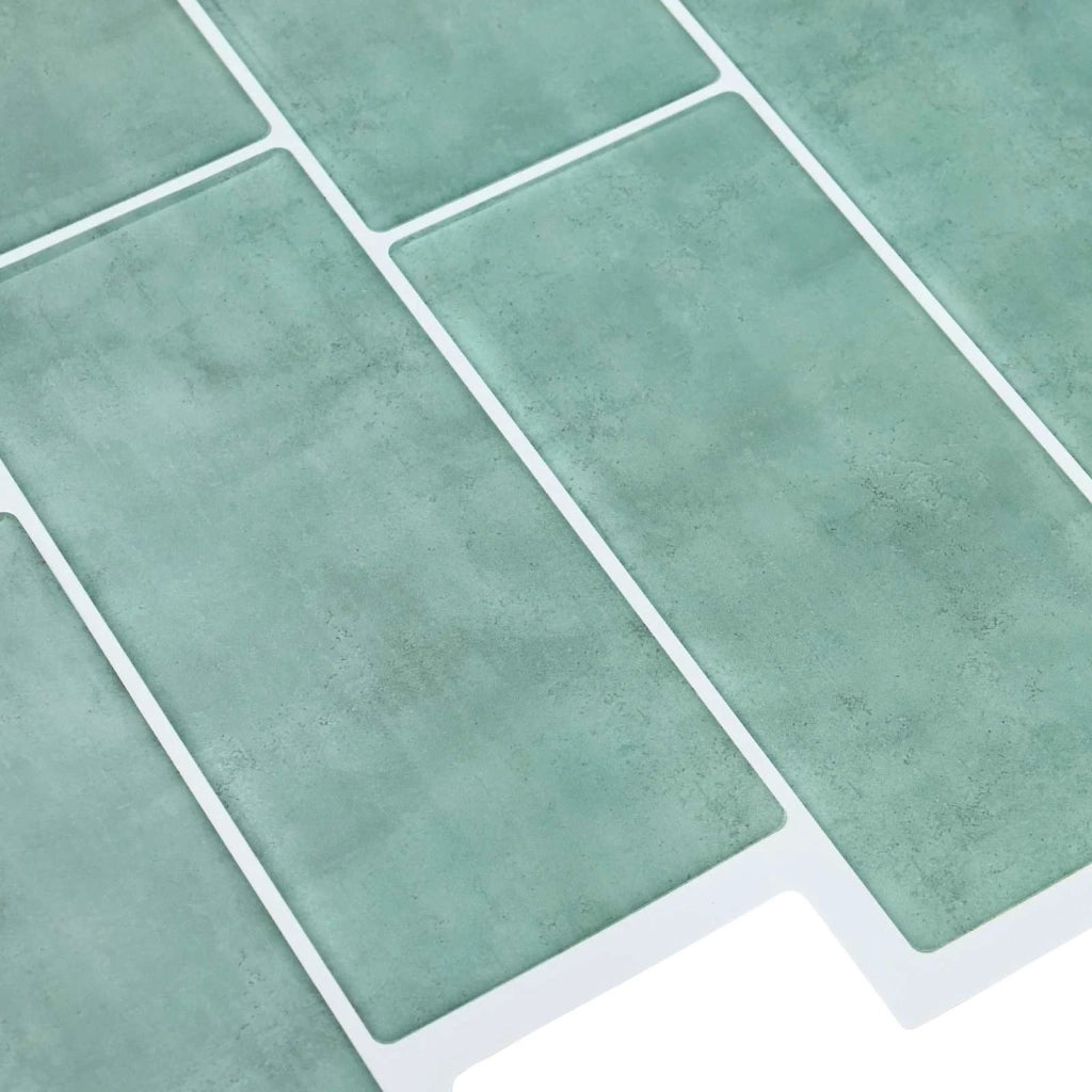 Piastrella subway 20 pcs Grigio Verde 29 x 21 cm 42046151