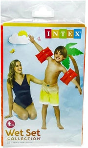 Intex 59642 - Braccioli Tinta Unita, 25 x 17 cm, Arancione