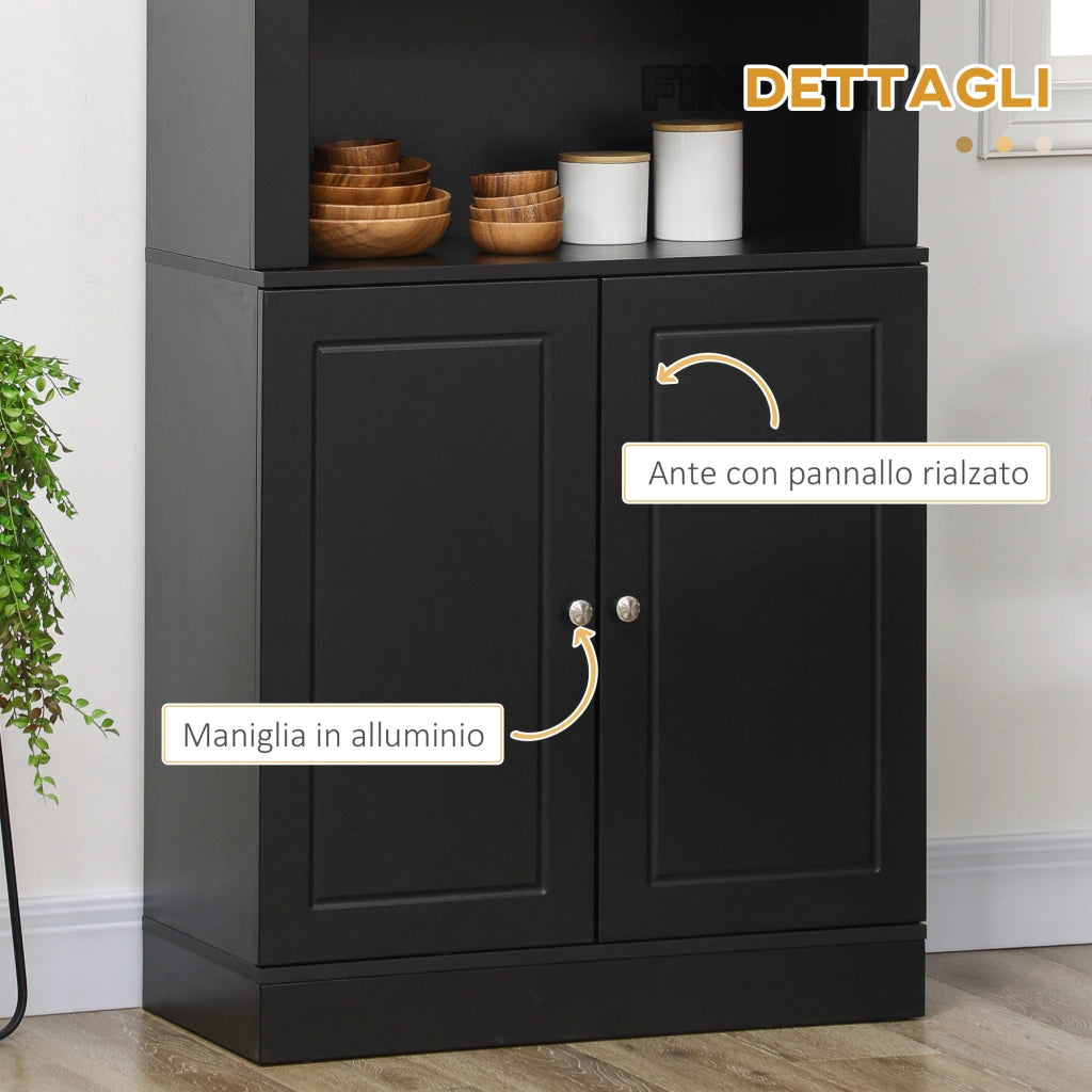 Credenza ¨C zephmum ¨C Legno, Nero