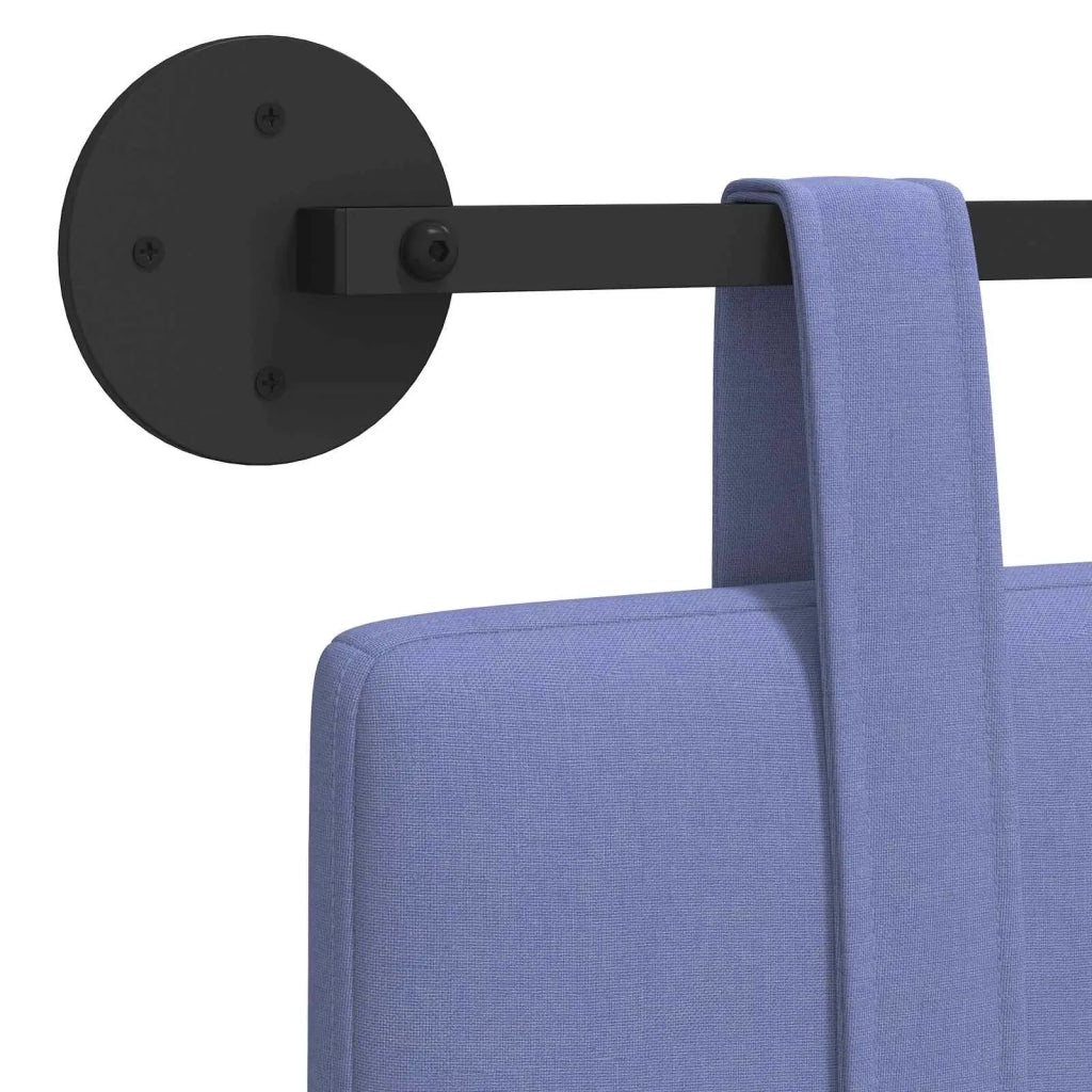 Testiera | Testata sospesa Blu jeans Tessuto