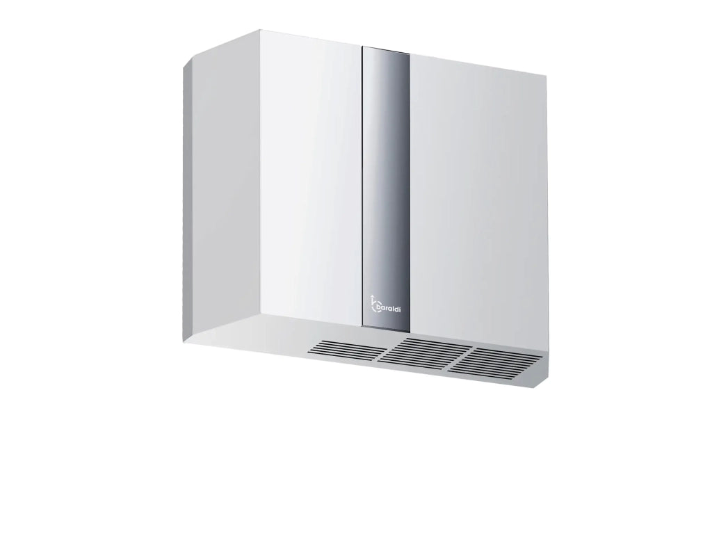 COMPACT MOTORE PER ESTERNO cm 45x35 - Bianco, Inox - 900 m3/h