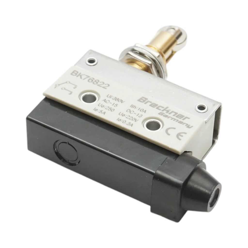 Finecorsa con testa metallica e rullo orizzontale 380V AC/250V DC Breckner Germany