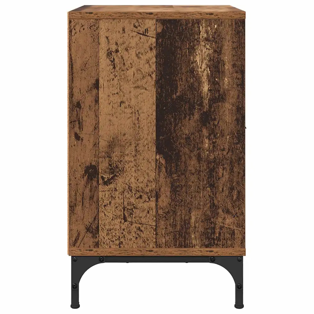 Armadio da Notte 2 pcs Legno vecchio 49 x 36 x 61 cm 883491