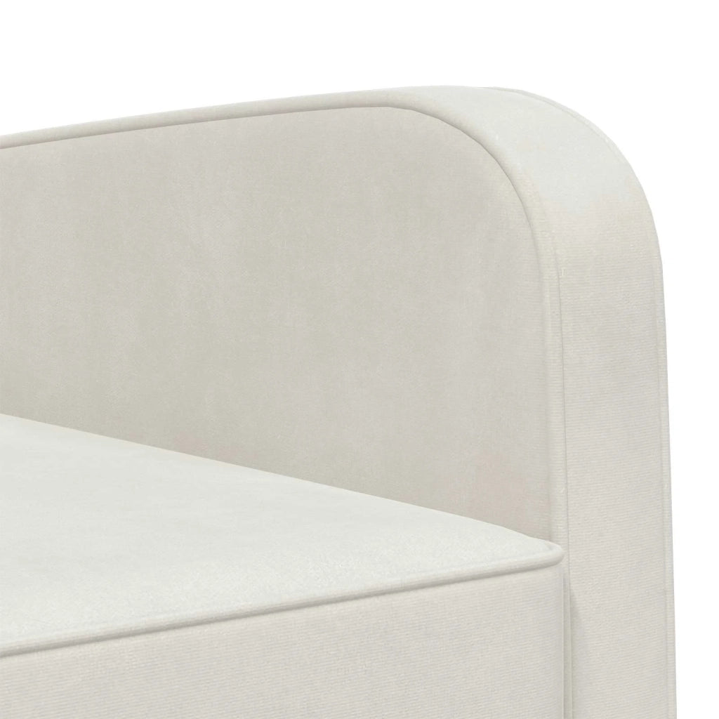Poltrona Crema Velluto 42043420
