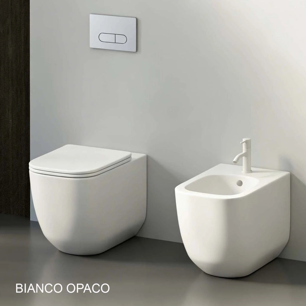 Vaso filo muro Primula Tornado LINPH Bianco Lucido