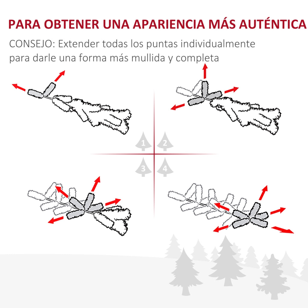 Albero di Natale Artificiale 210cm ¨C Minimal ¨C Verde