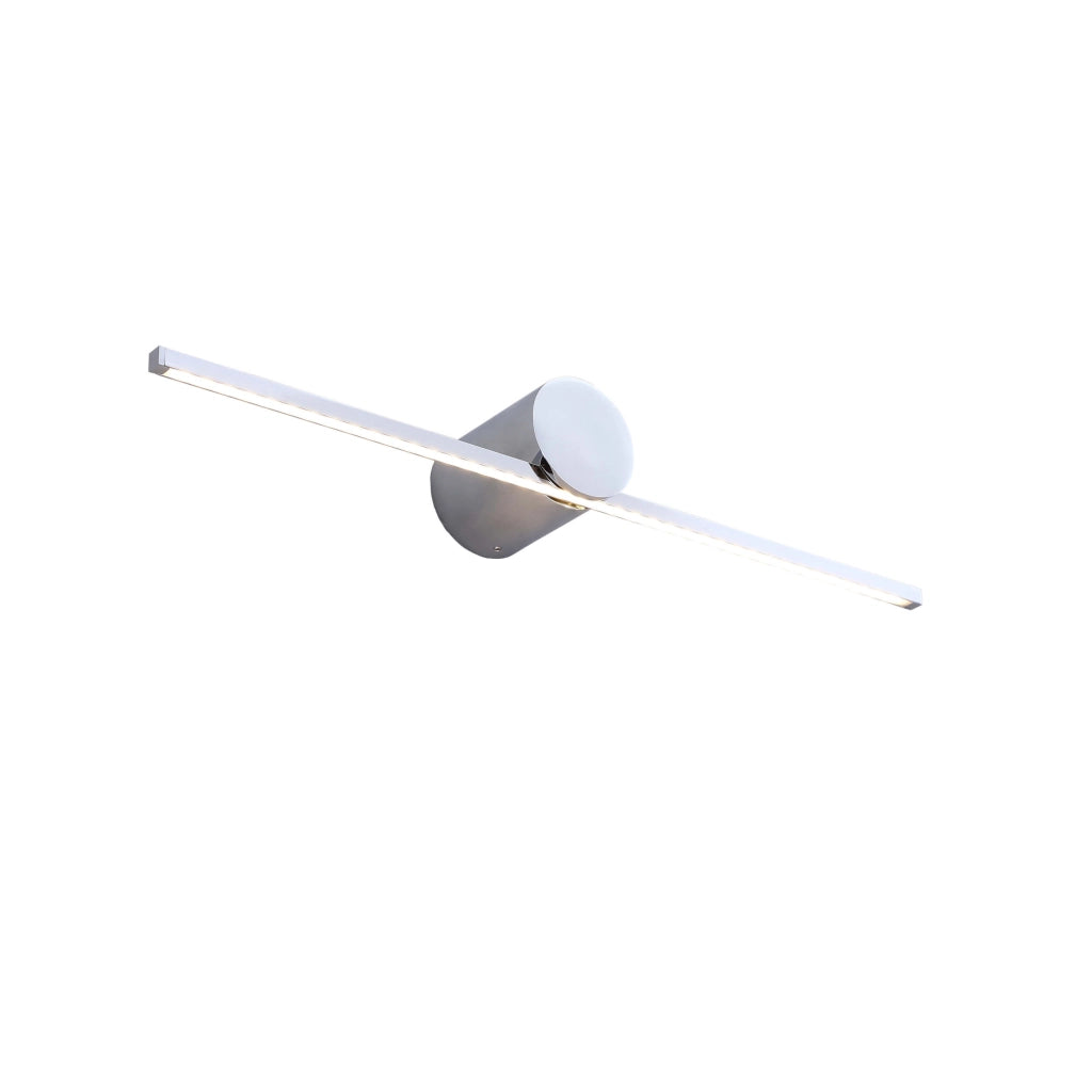 Applique Modern Slim M cromo LED 6W IP44 Light Prestige