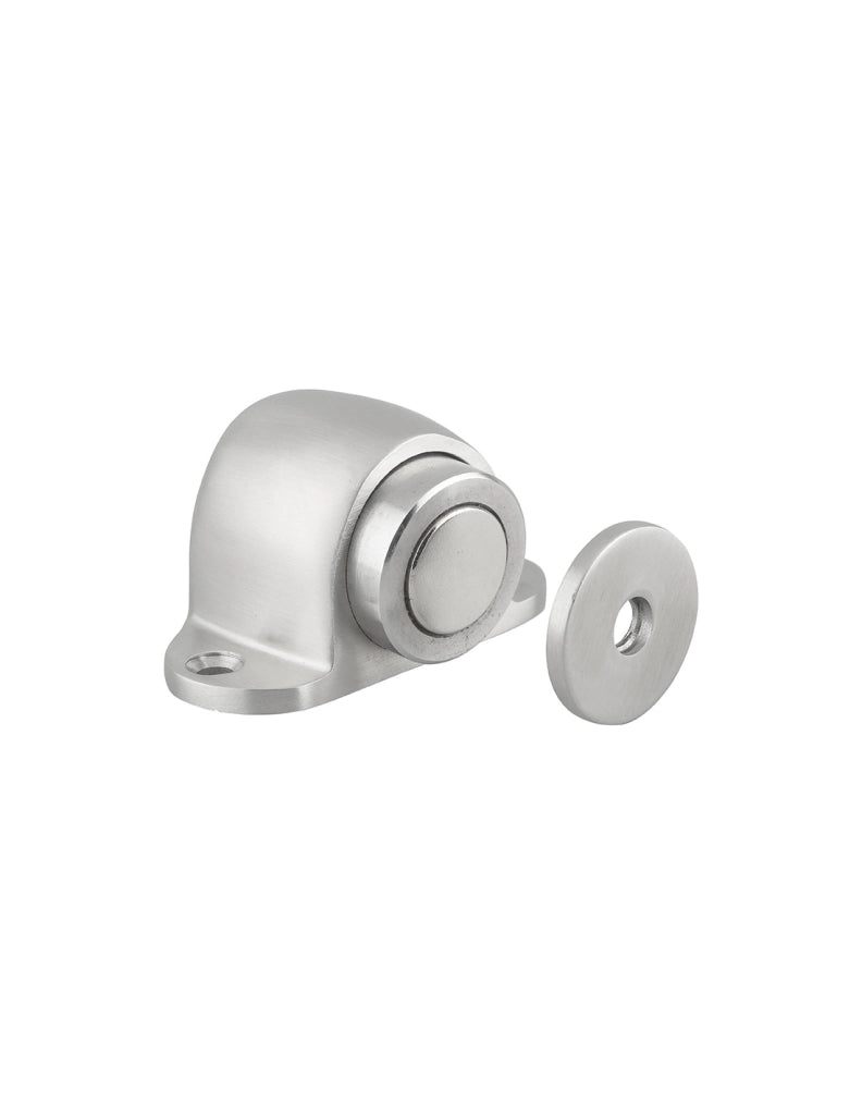 Fermaporta magnetico da parete in acciaio inox spazzolato – THIRARD