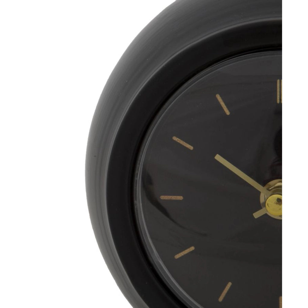 Orologio da Tavolo VKH295, Nero, Metallo, 16x13x19 cm
