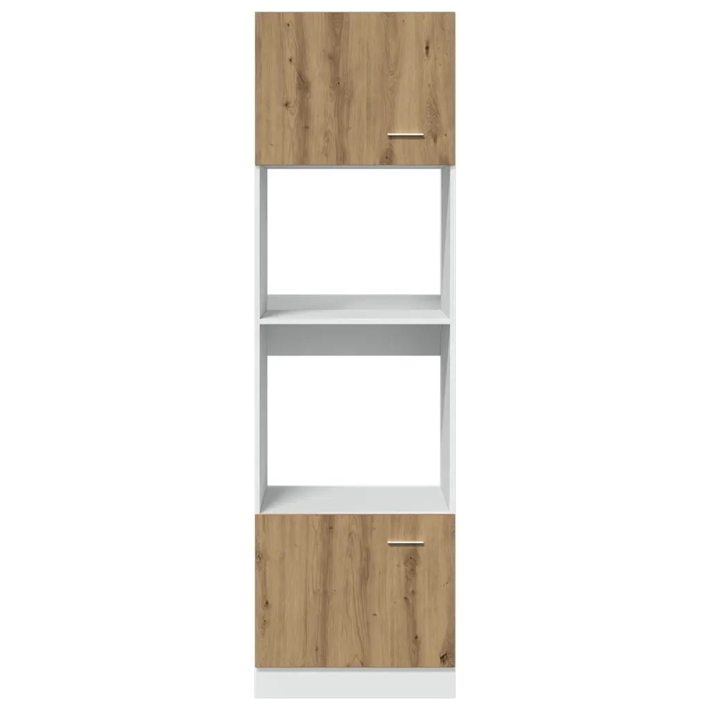 Mobile Microonde “Lyon” Rovere Artigianale 60x57x207 cm