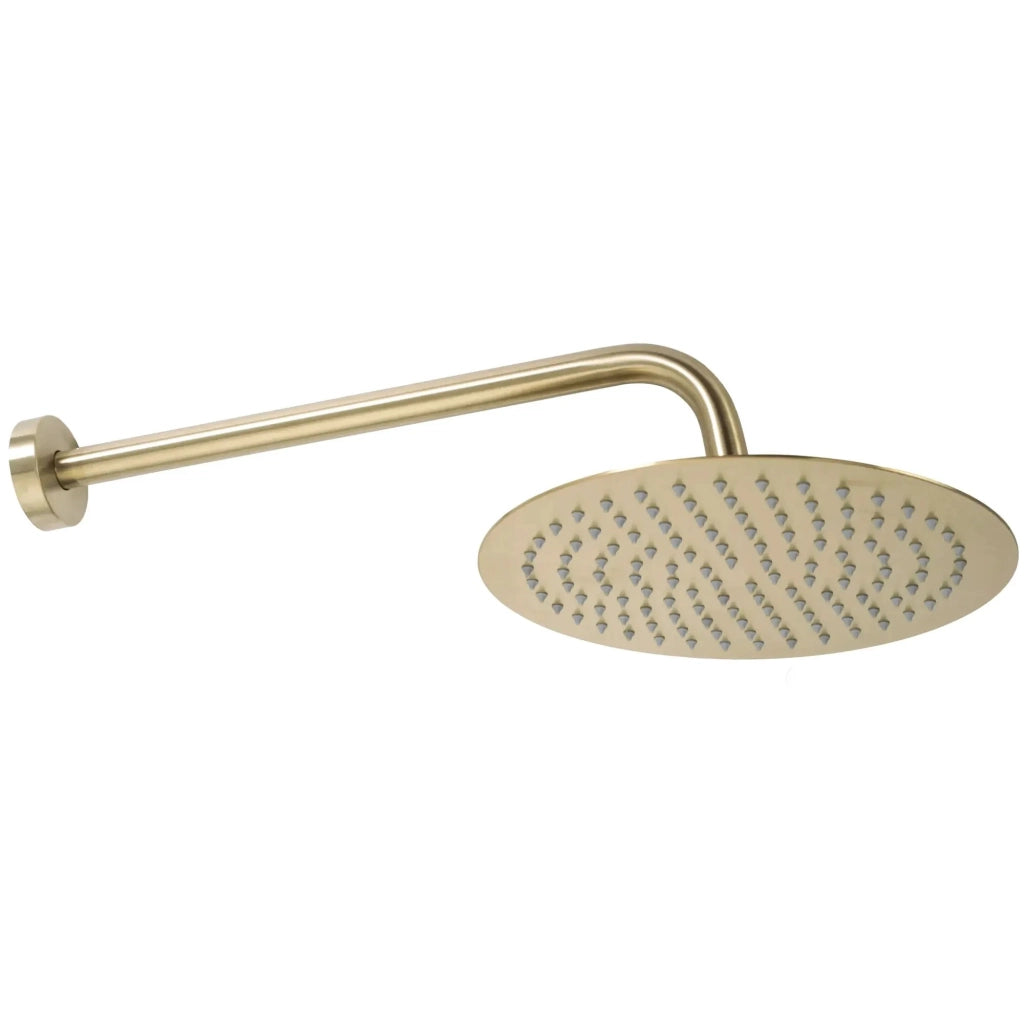 Set Doccia Da Incasso Rea Argon Gold Brush + Box
