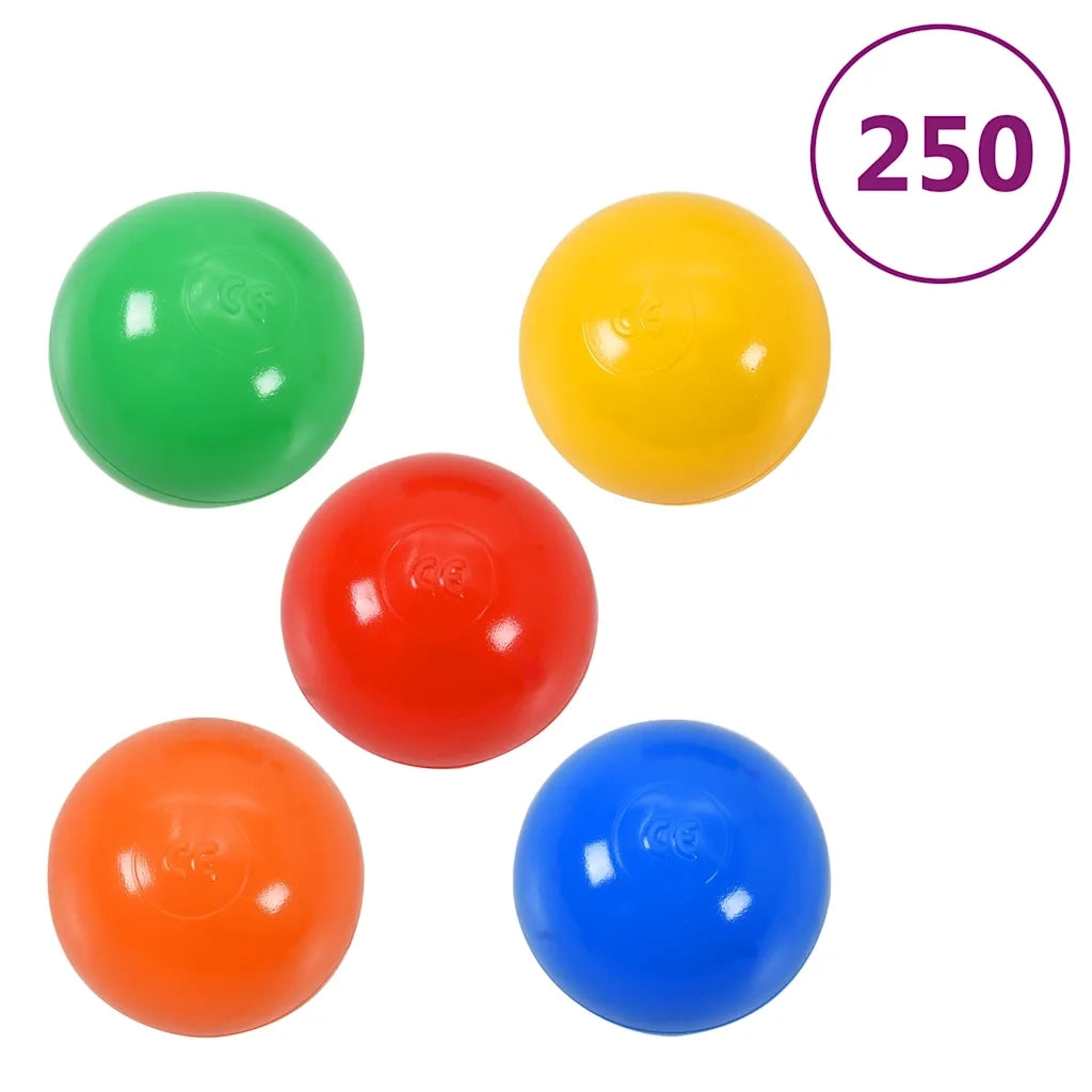 Tenda da Gioco per Bambini Rosa con 250 Palline 301x120x128 cm 3107736