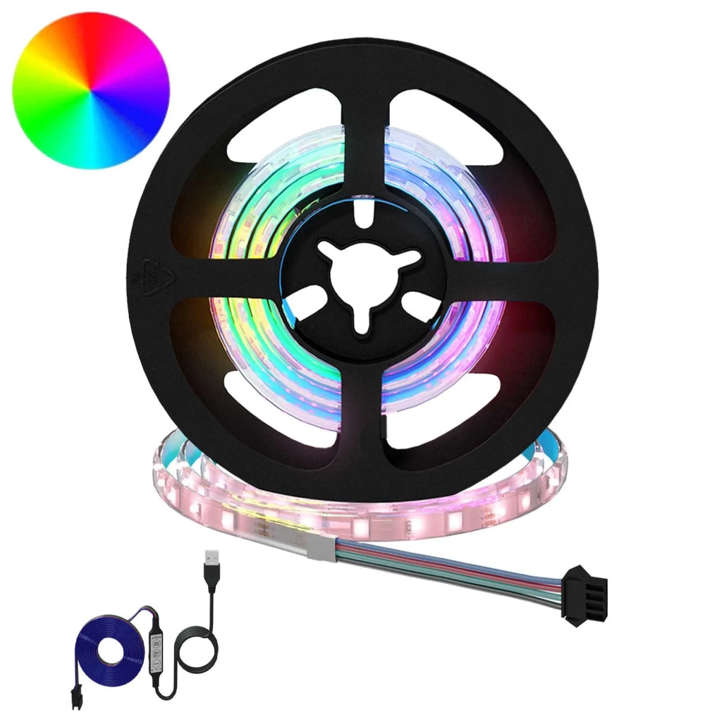 Striscia LED 12 pcs Nero e trasparente 550 mm Rame e plastica 3429099