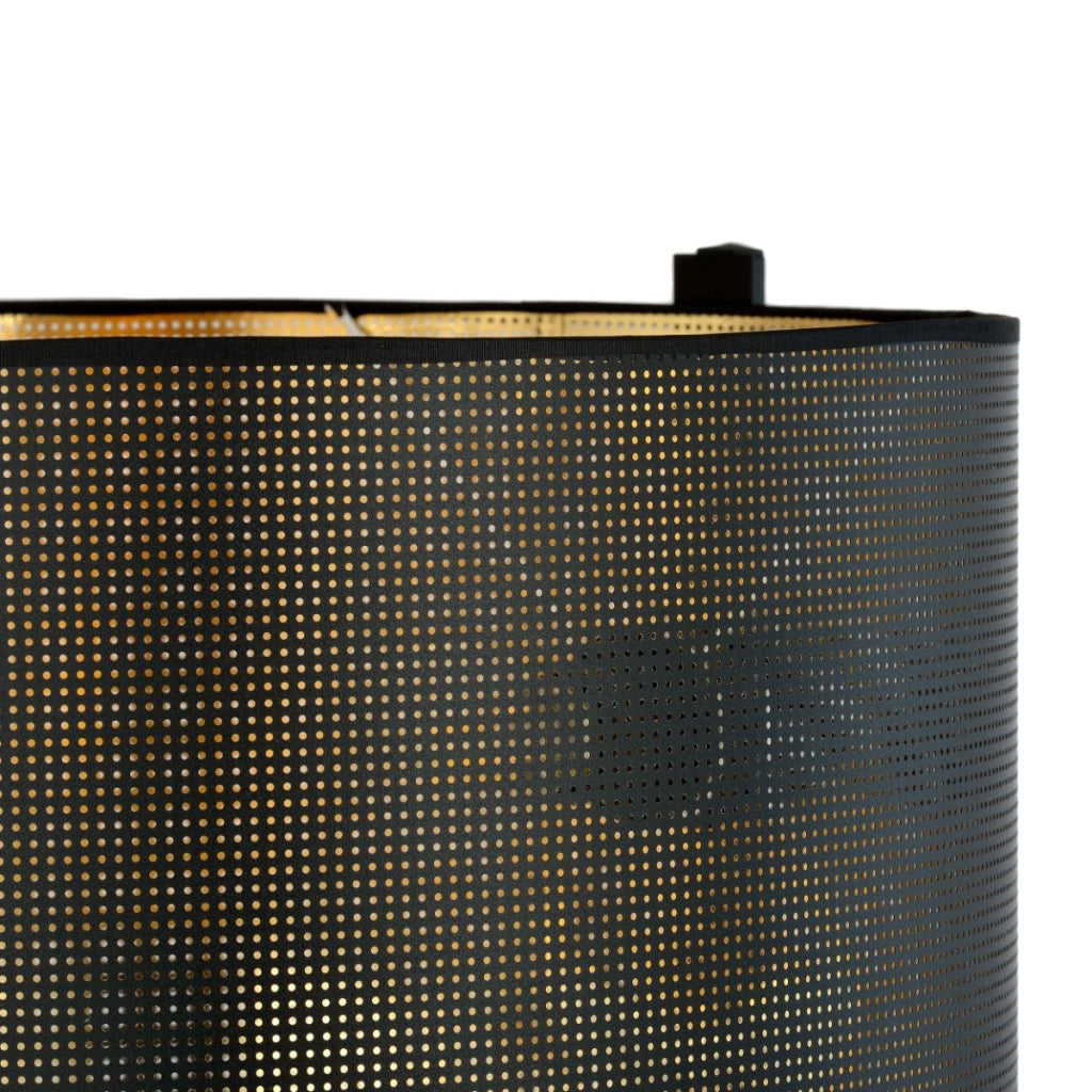 Lampada da terra Emibig Estrella nero/oro E27 157cm