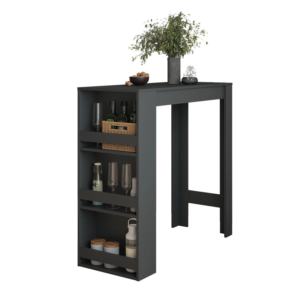 Vicco Tavolo da bar Antracite 45 x 110 cm