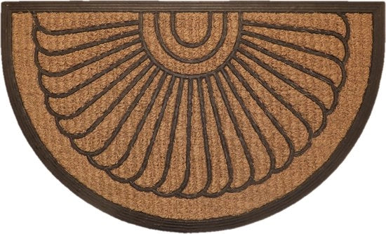 Tappeto da corridoio a rullo in cocco ondulato 45 x 75cm