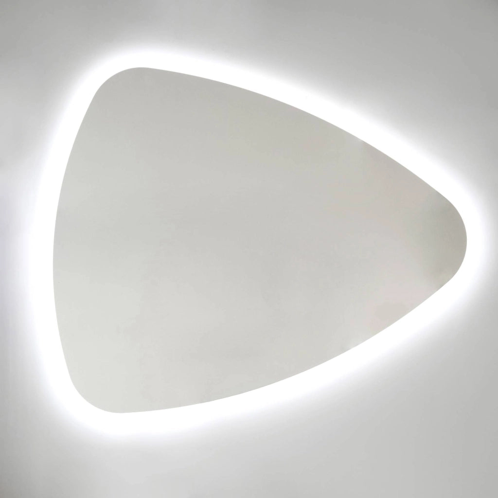 Specchiera retro illuminata LED goccia