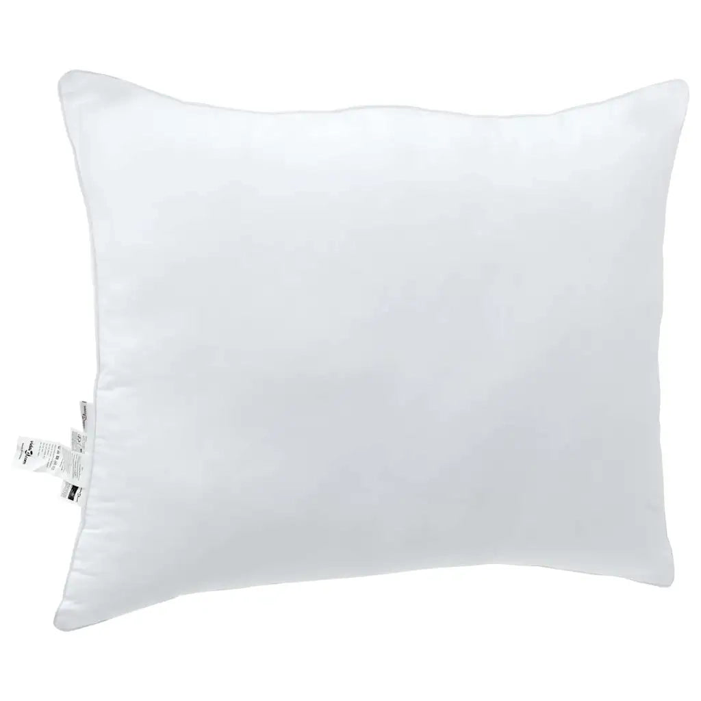 Cuscino 2 pcs Bianco 70 x 60 x 20 cm Cotone e Poliestere 42007809
