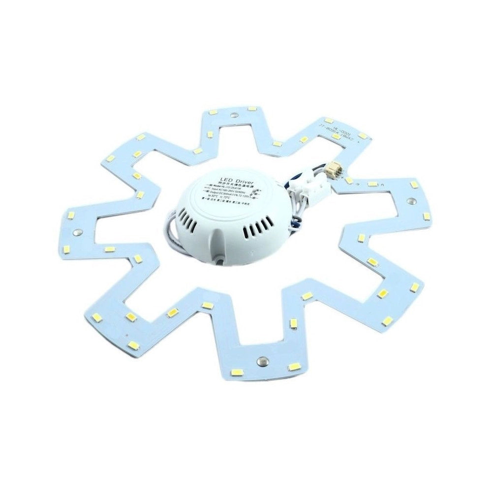 Trade Shop - Kit Smd Led Pannello Luce 12w 18w 20w 22w Conversione Plafoniera Vecchio Neon -