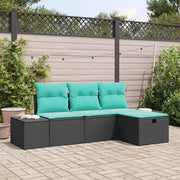 Set di divani 4 pz polyrattan 3360687