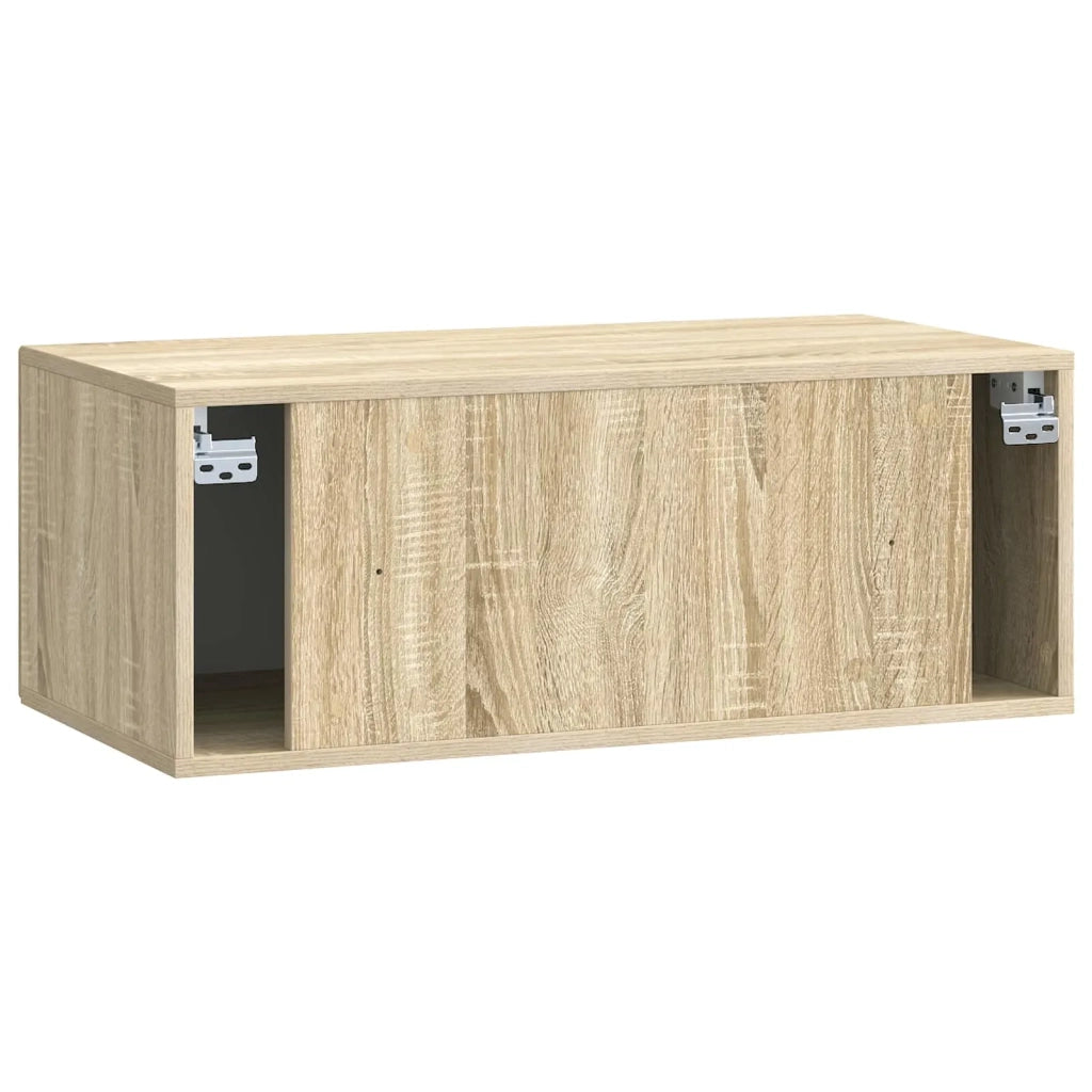 Mobile Porta TV da Muro Rovere Sonoma 78,5 x 41 x 30 cm 898177