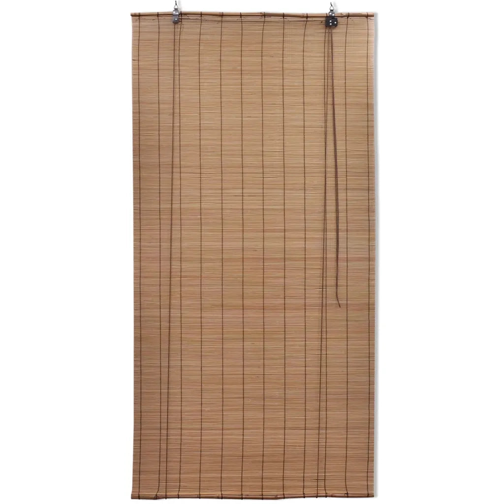 Tenda Avvolgibile in Bamb¨´ 100x220 cm Marrone
