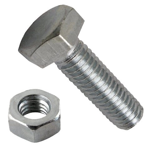 BULLONE CON DADO PER SCAFFALATURE M8x16 - 200 pezzi