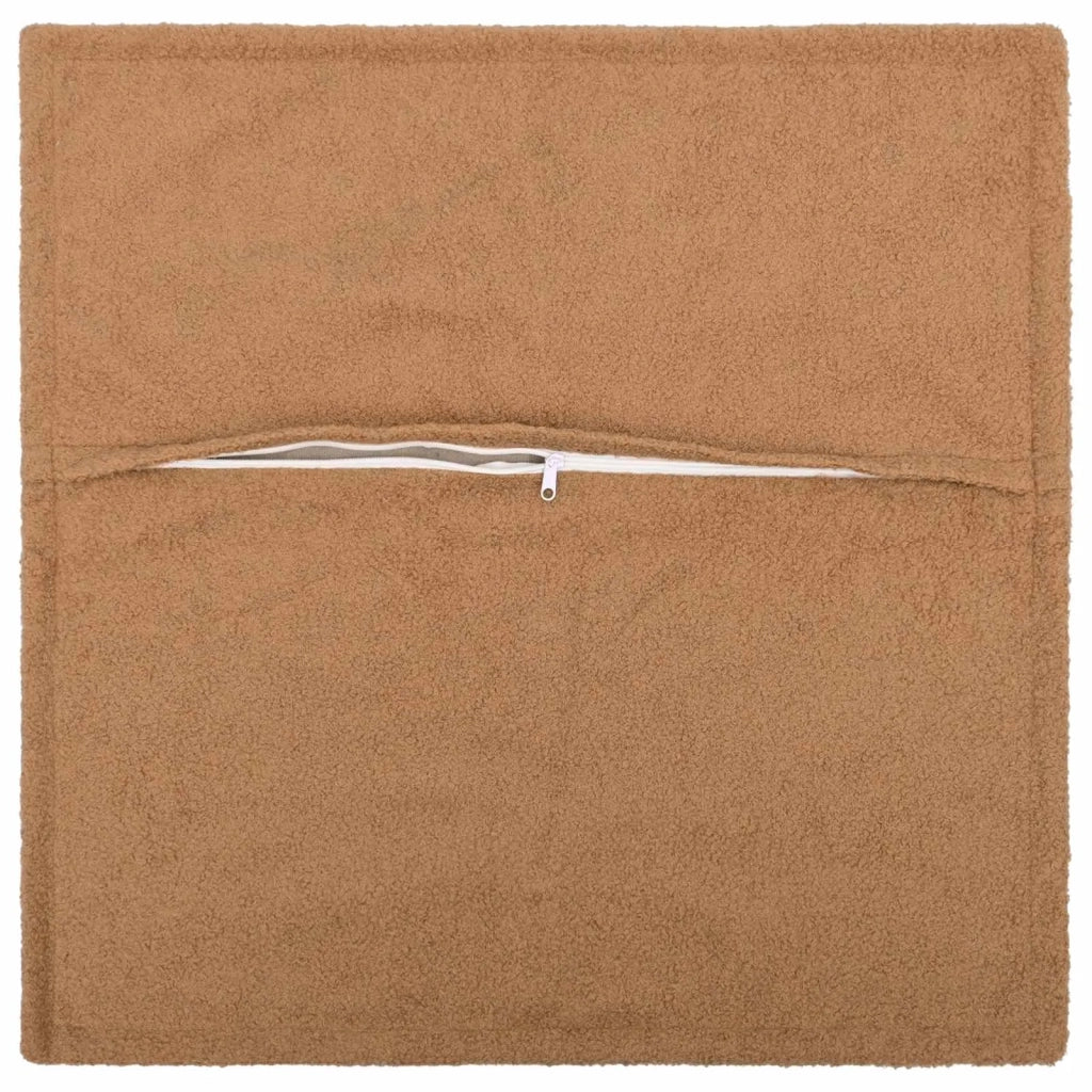 Federa 2 pcs HOUTEN Beige 35 x 35 cm Bouclé 916471