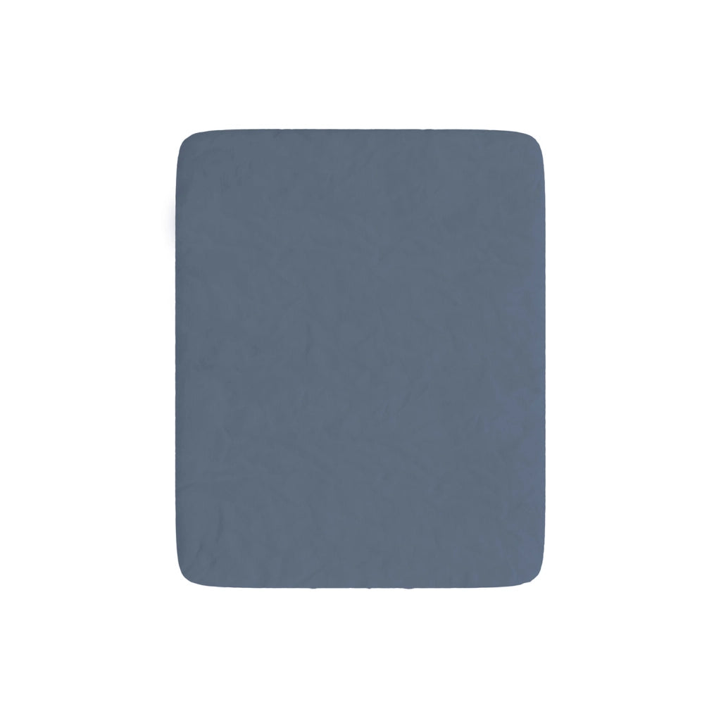 Lenzuola Sotto Matrimoniale  Linea Water Washed Blu