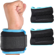 Strisce di peso unico 1kg per coppia per esercizi di fitness, adatte per jogging, aerobica e allenamento per donne e uomini