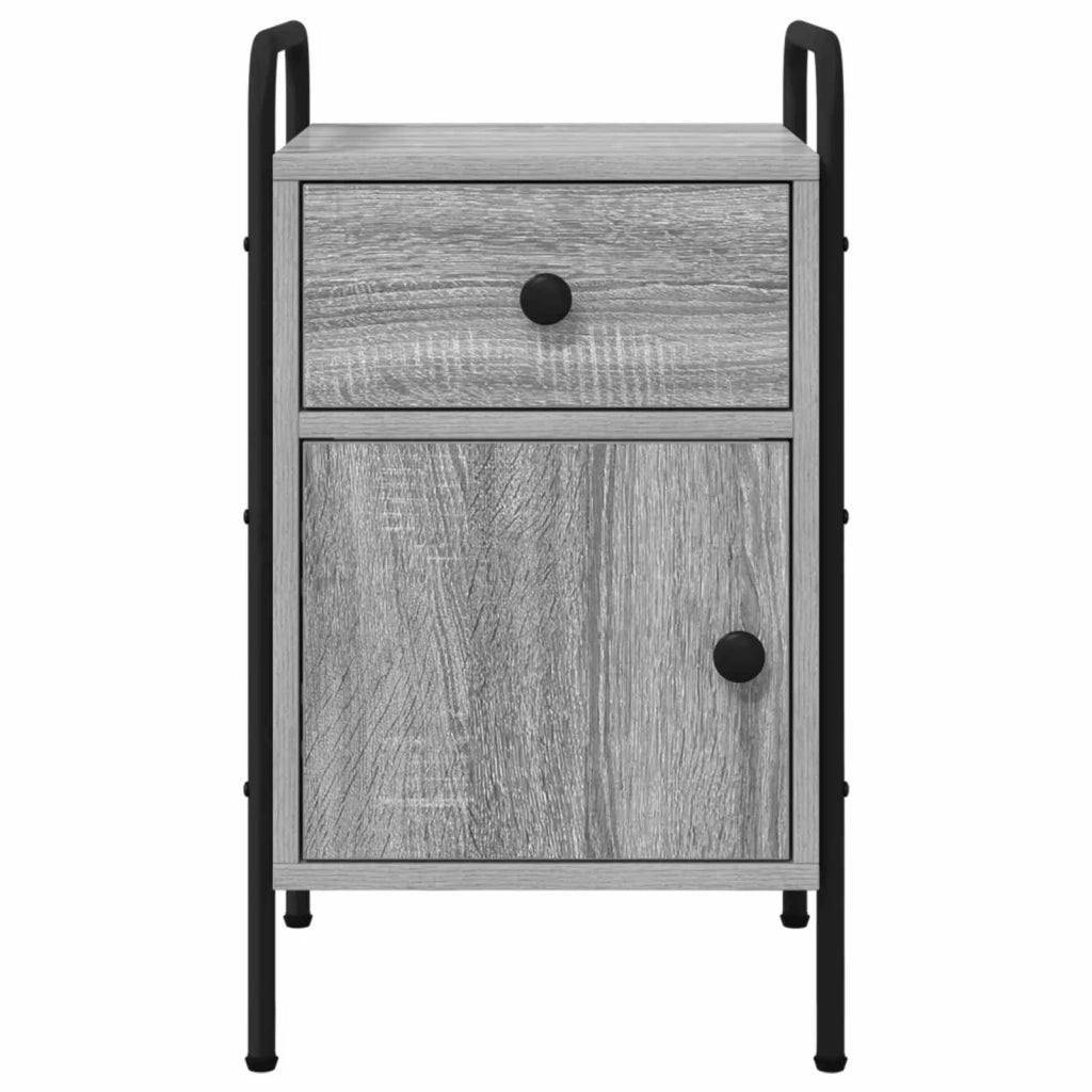 Armadio da Notte Sonoma grigio 35 x 36,5 x 61 cm 8007653
