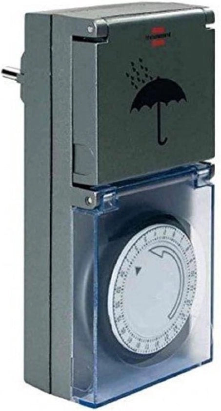 Timer a tempo diurno MZ 44 IP 44 antracite FR con programma diurno e settimanale
