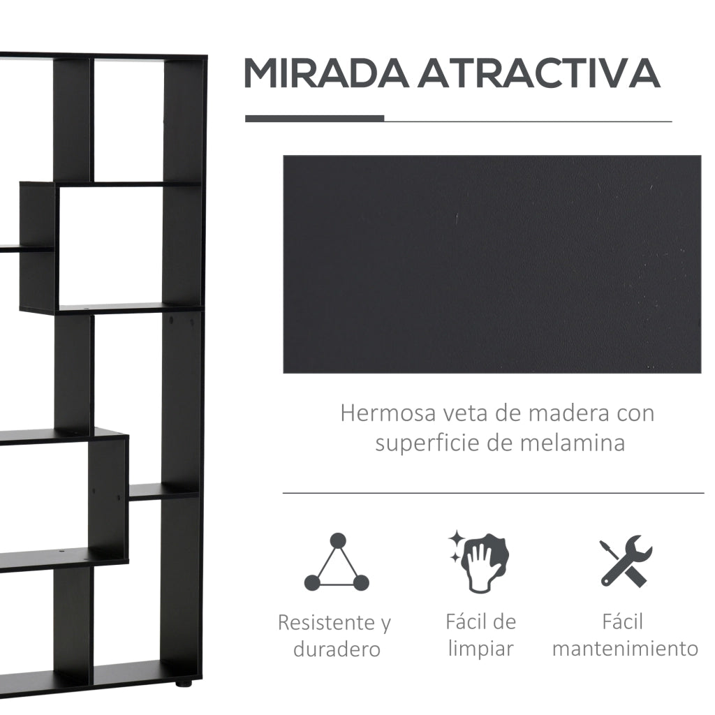 Libreria Moderna Stretto ¨C Minimal ¨C 70x24x178 cm Nero