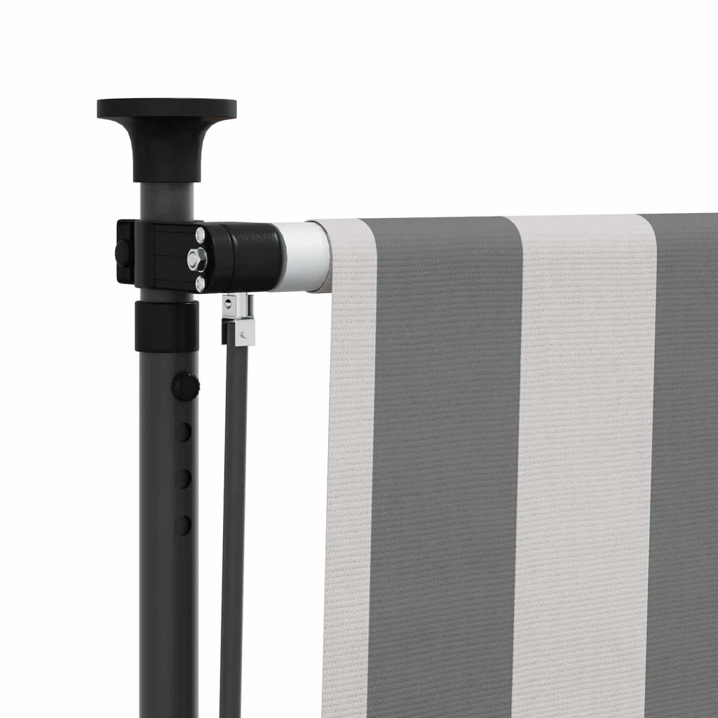 Tenda a rullo | Tenda avvolgibile Esterna Antracite e Bianco 100 x 270 cm