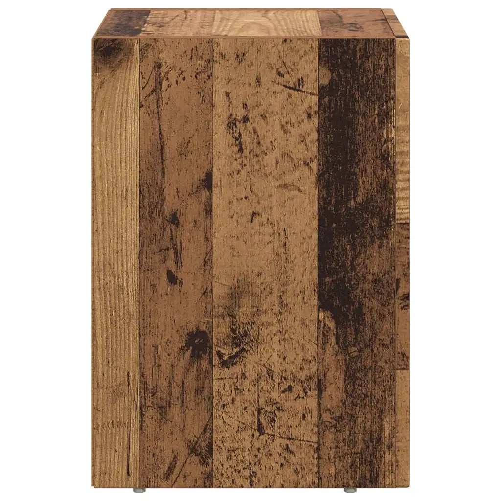 Comodino 2 pcs Legno vecchio 29,5 x 33,5 x 50 cm 891241
