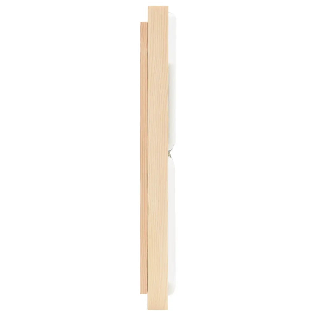Clessidra di Sabbia per Sauna 15 Minuti Legno Massello di Pino 51688